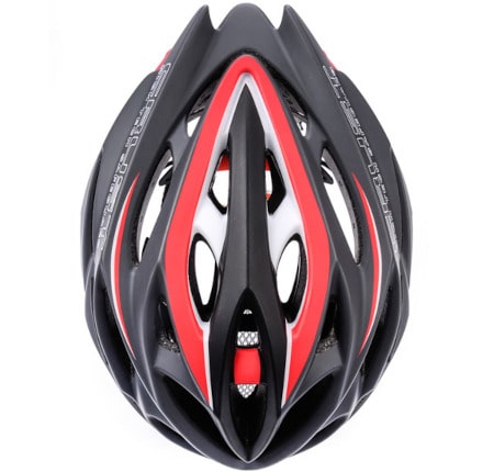 Kask rowerowy meteor crust in mold rozm. m-l grey-red
