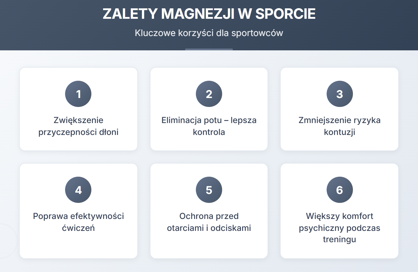 Zalety magnezji w sporcie