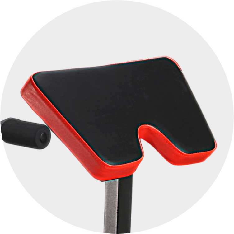 Ławka treningowa PH 2131 pod sztangę - stojaki, modlitewnik