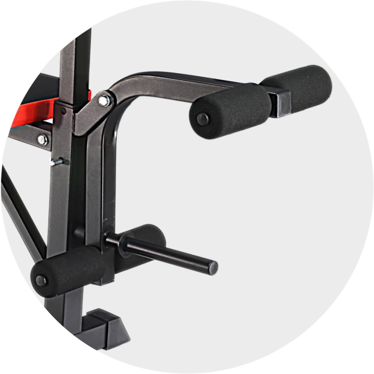 Ławka treningowa PH 2131 pod sztangę - stojaki, modlitewnik