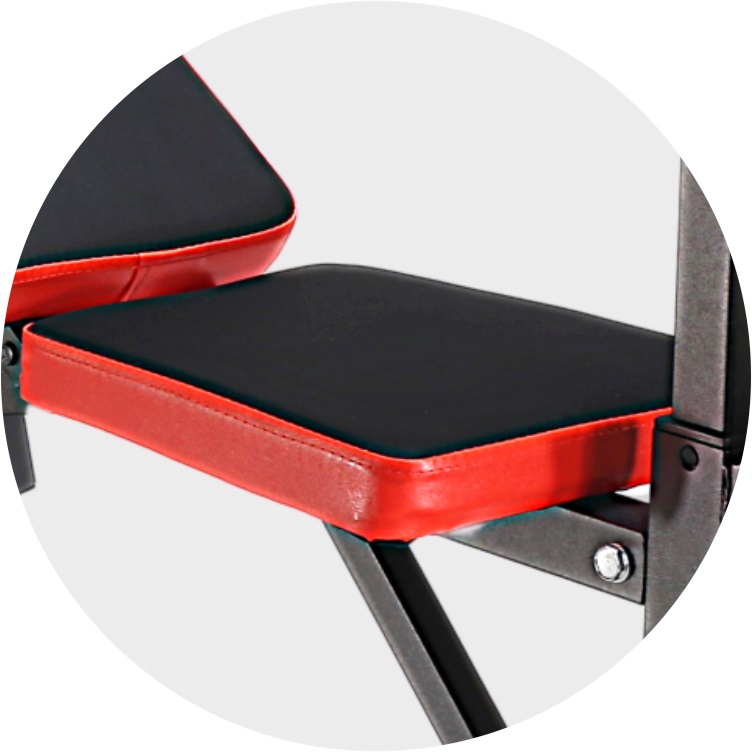 Ławka treningowa PH 2131 pod sztangę - stojaki, modlitewnik