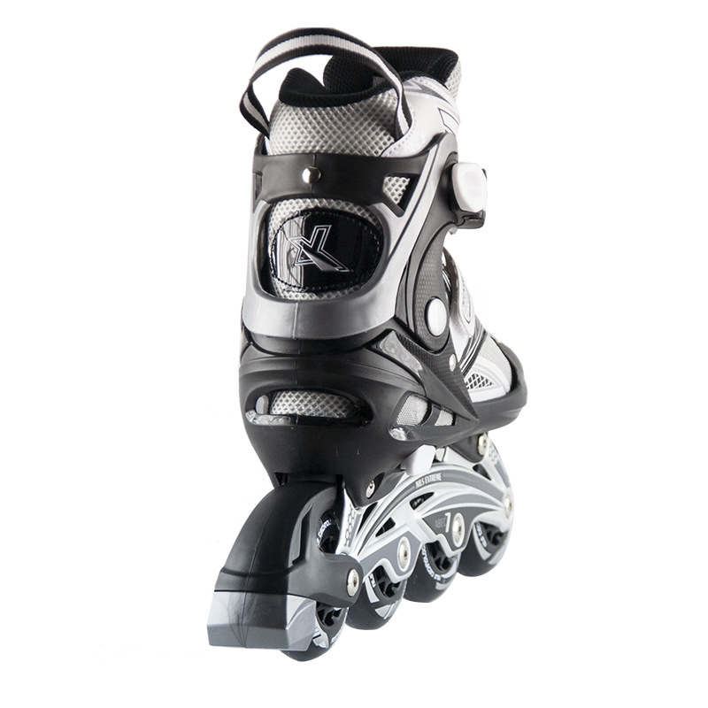 Rolki NA0326A regulowane czarne L Nils Extreme