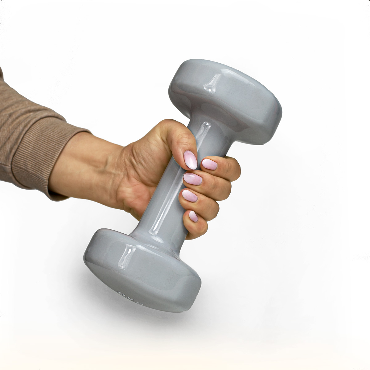 Hantelek żeliwny 5 kg winylowy Pretorians