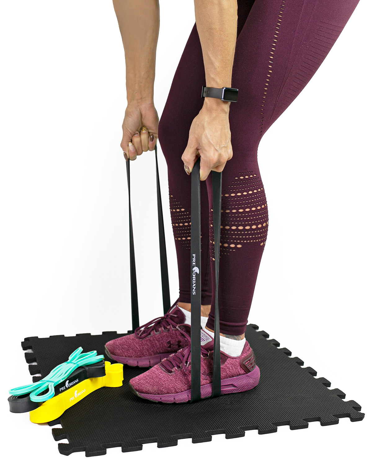 Zestaw 3 Gum oporowych power band AC1012 medium Pretorians