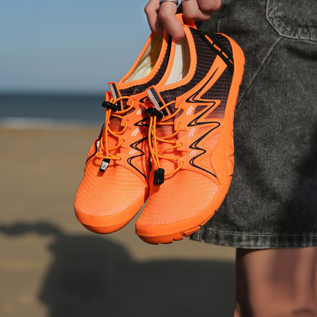 Buty do wody na plaże kamieniste kajak 42 czerwone