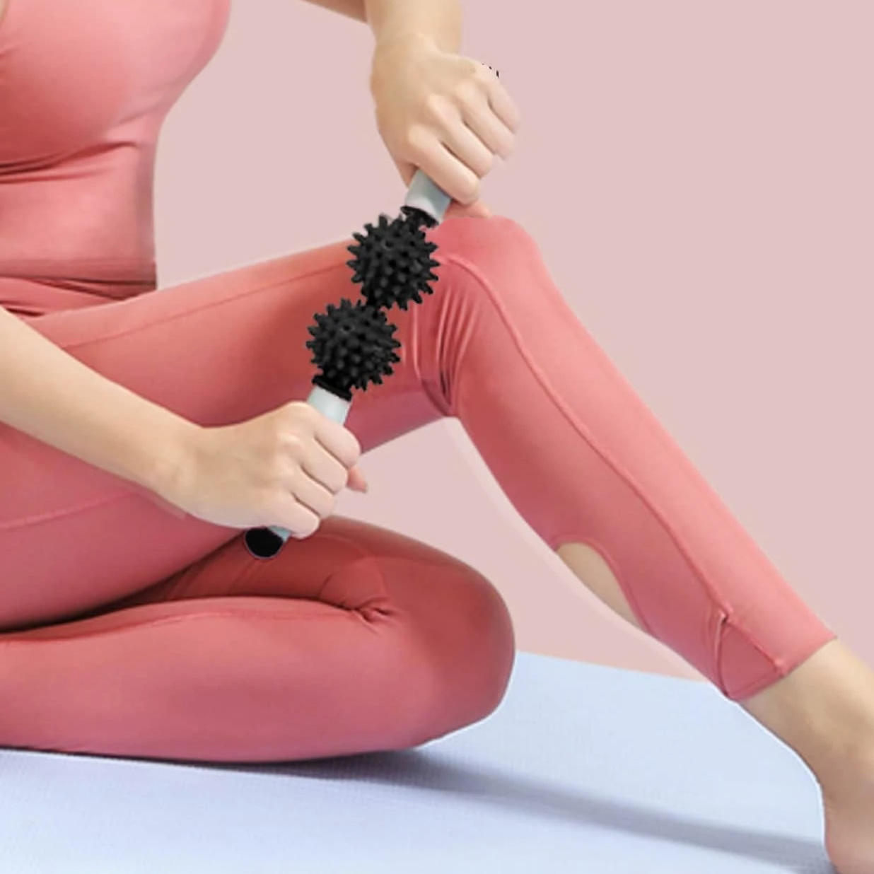 Przyrząd do masażu rolowania duoball czarny PAM1 Pretorians