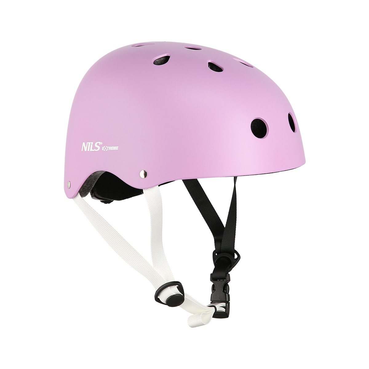 Kask fioletowy rozmiar S Nils Extreme MTW001