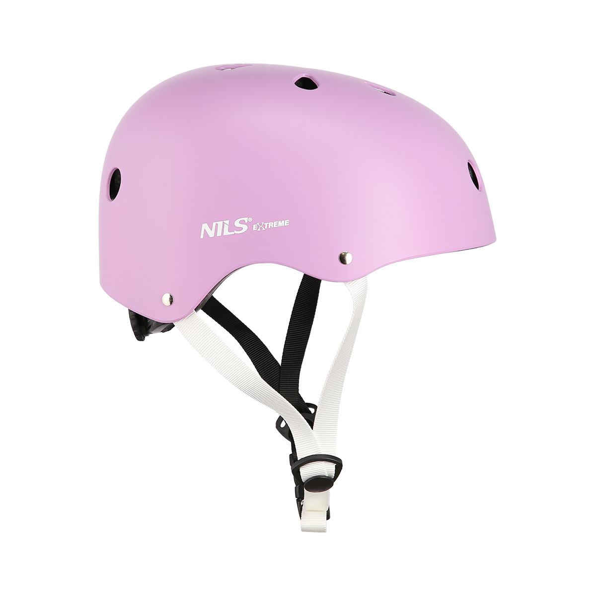 Kask fioletowy rozmiar S Nils Extreme MTW001