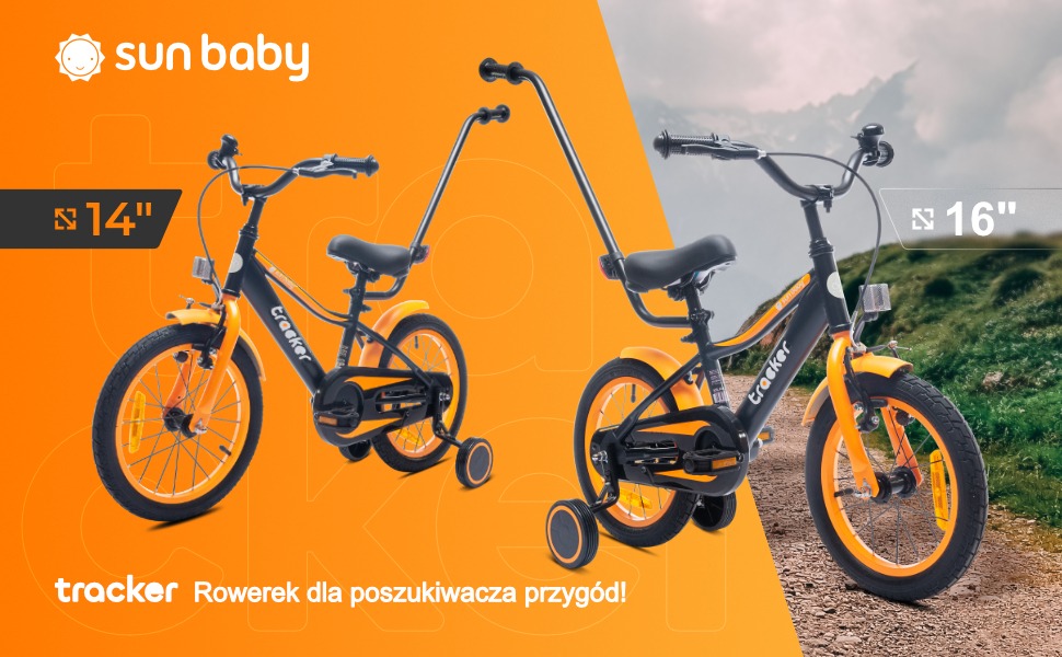 Rower dziecięcy dla chłopca BMX 16