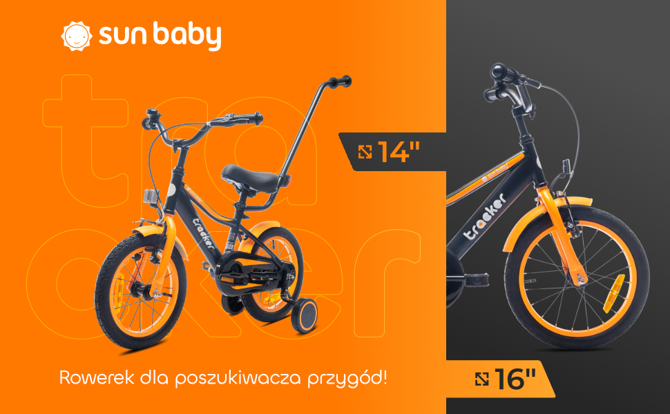 Rower dziecięcy dla chłopca BMX 16