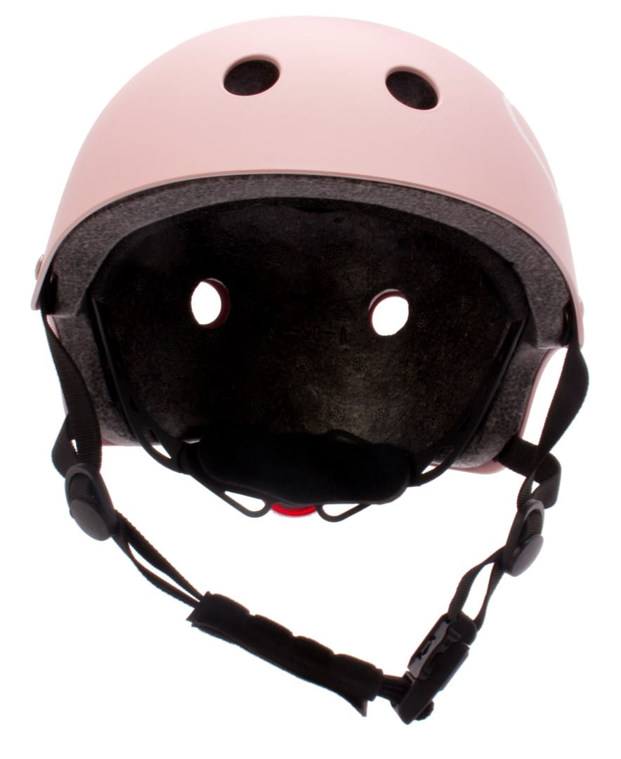 Kask rowerowy dla dziewczynki na hulajnogę Heart Bike - Love 2 Ride Power Pink
