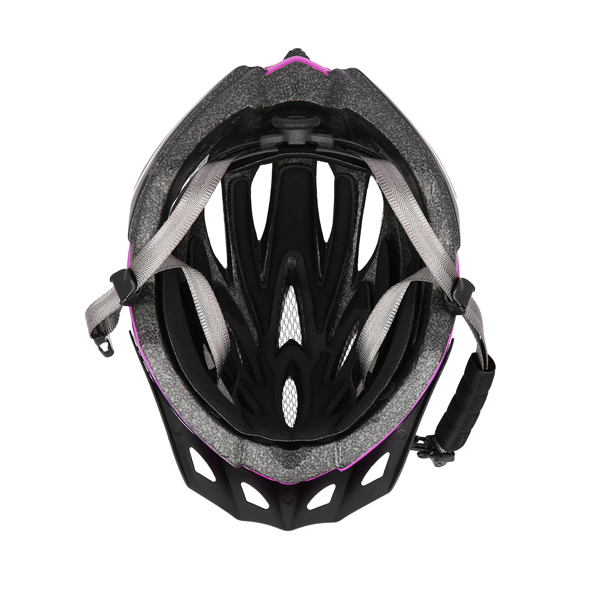 Kask rowerowy fioletowo-niebieski rozmiar M Nils Extreme MTW202