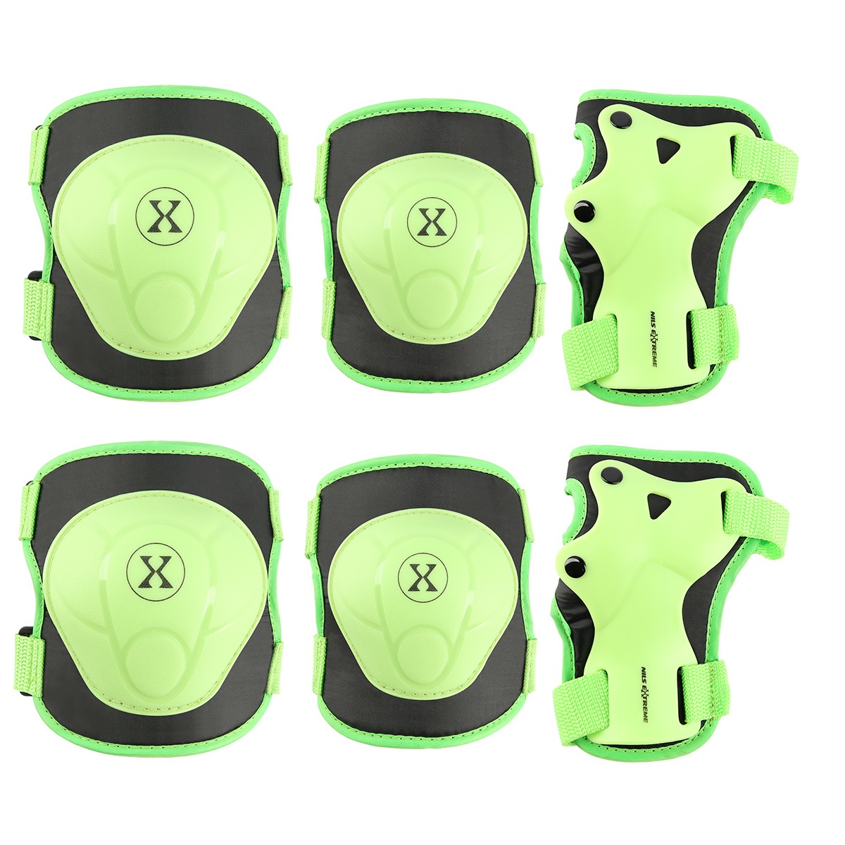 Zestawy ochraniaczy zielony H704 Nils Extreme rozmiar L