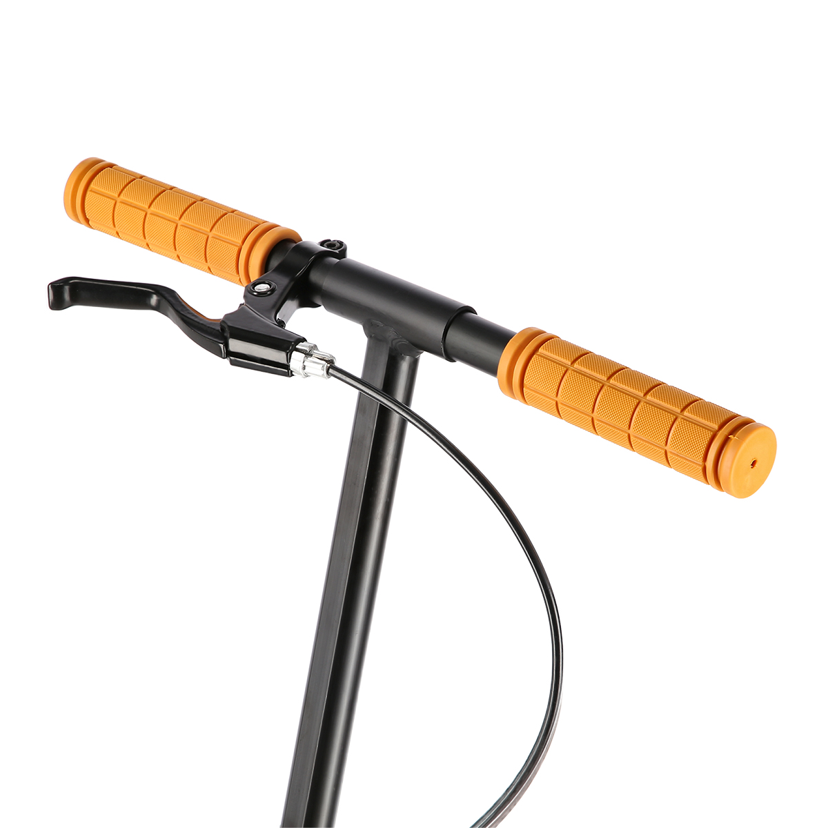 Hulajnoga miejska składana biało pomarańczowa HM0107 Nils Extreme