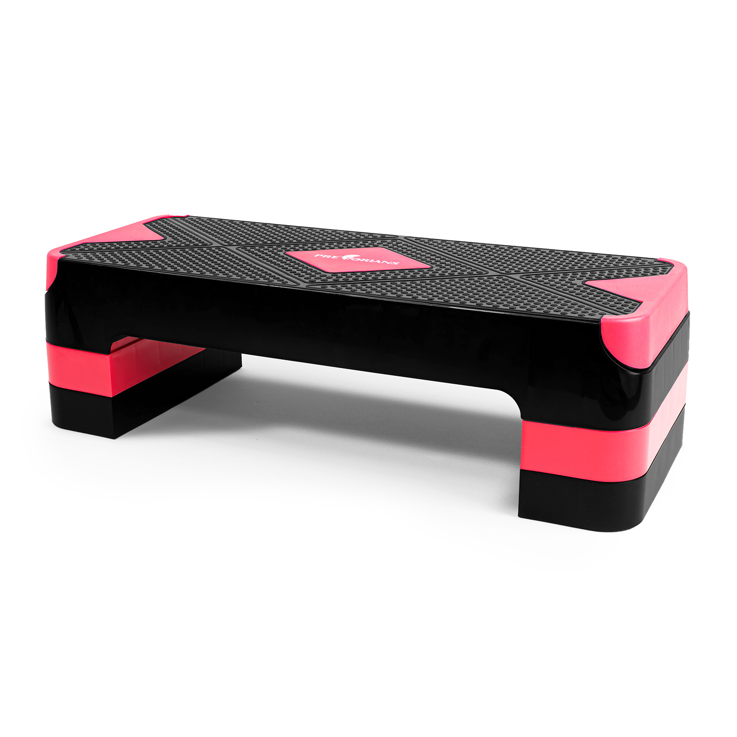 Step do aerobiku 3 stopnie regulowany różowy