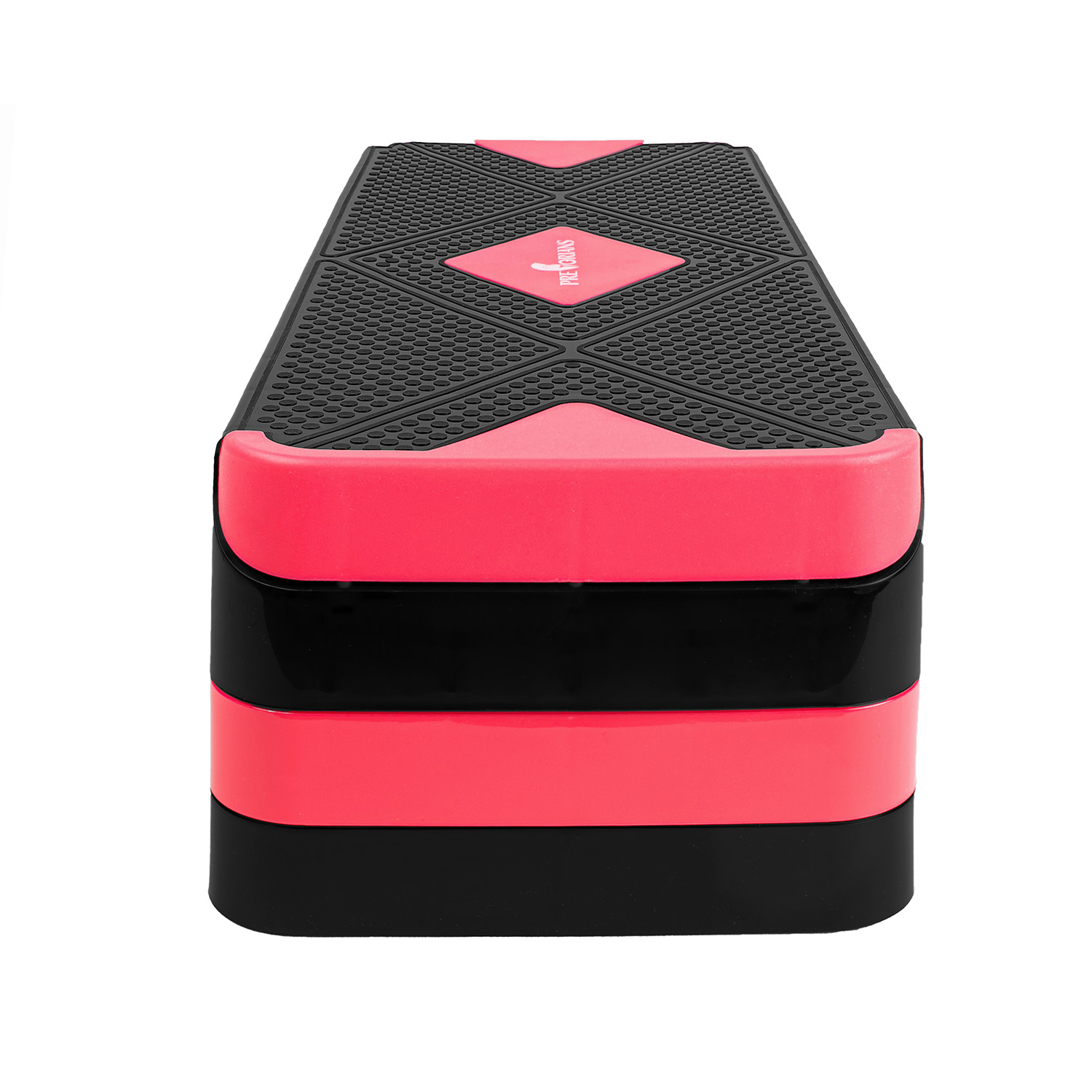 Step do aerobiku 3 stopnie regulowany różowy