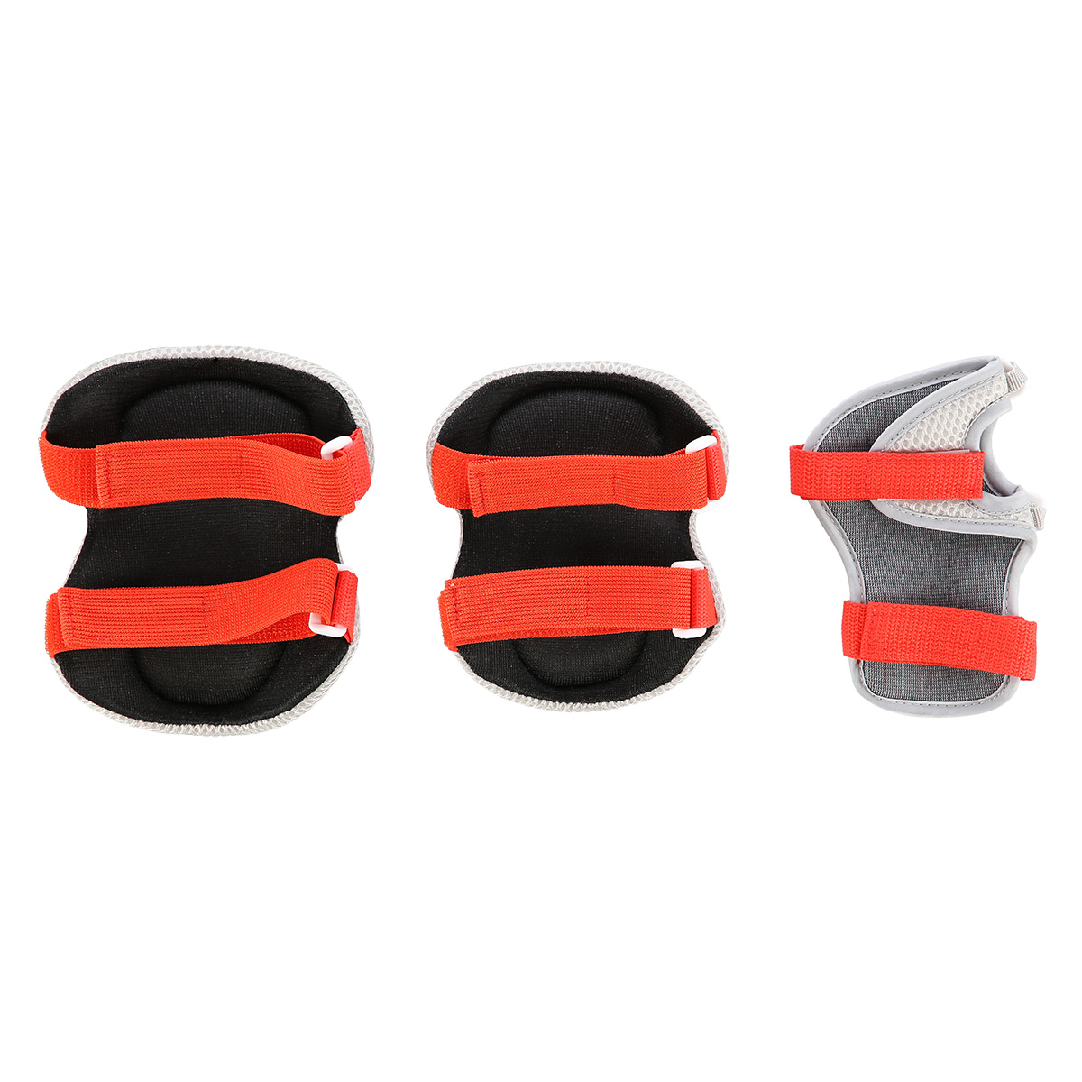 Ochraniacze na łokcie kolana nadgarstki białe H8334 Nils Extreme rozmiar M