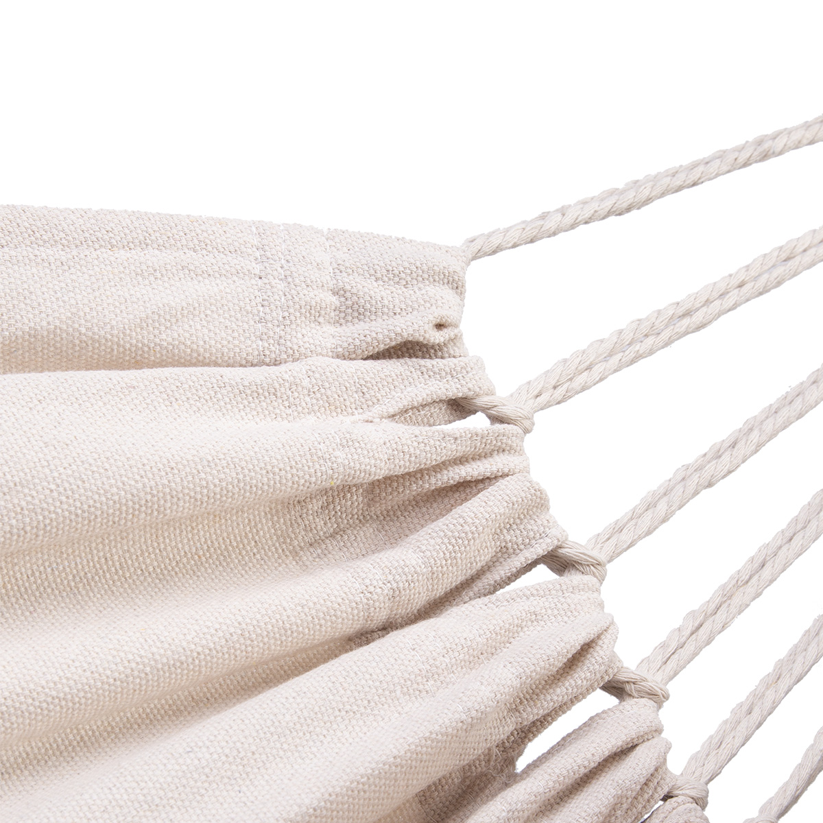 Hamak beżowy huśtawka Boho 200x100cm NC0032 Nils Camp