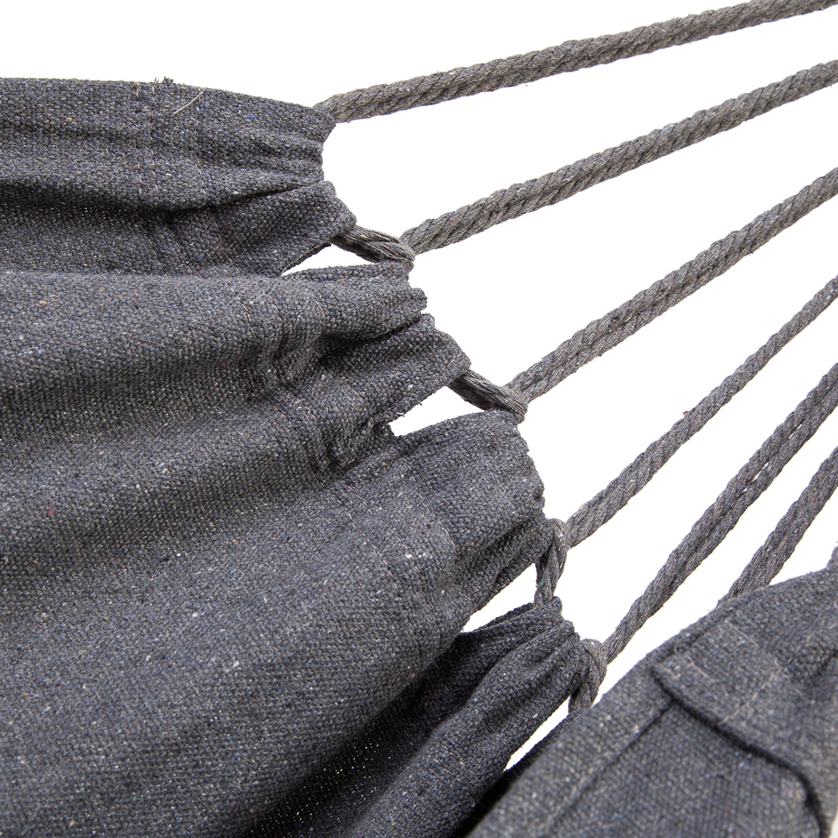 Hamak ciemnoszary huśtawka Boho 200x100cm NC0032 Nils Camp