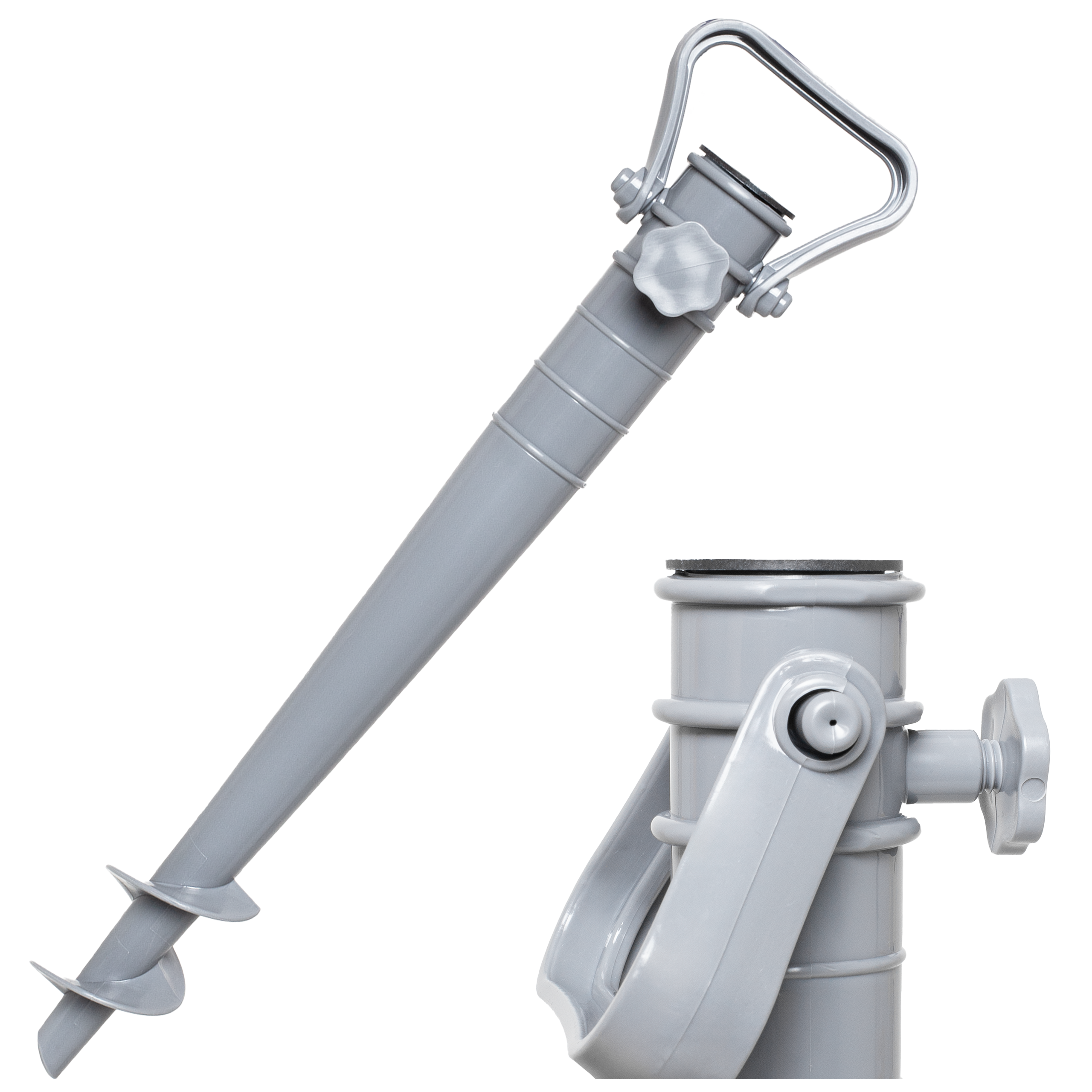 Kotwa do parasola wkręcana świder stojak pod parasol