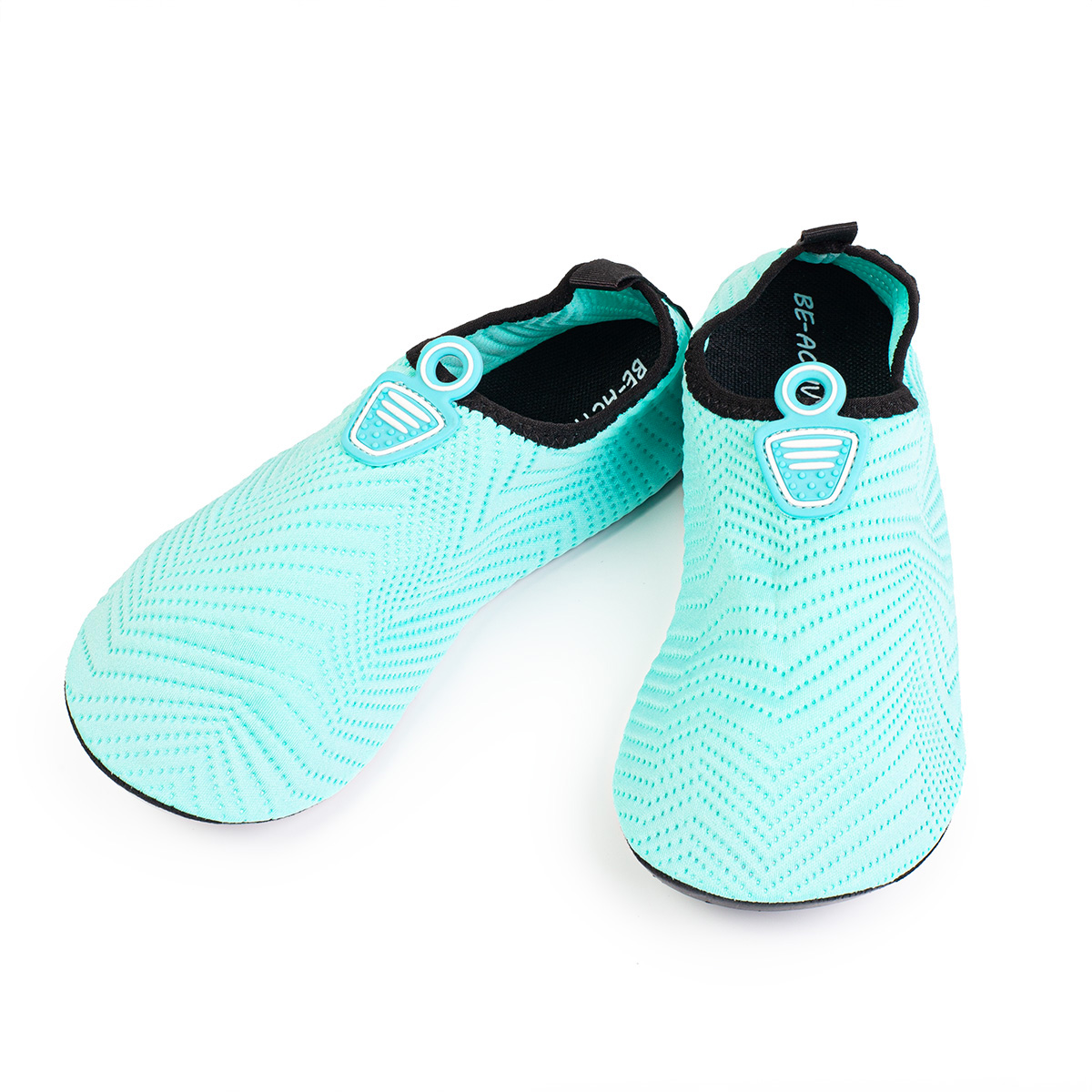 Buty do wody dla dzieci plażowe na kajak 8-9 lat miętowe