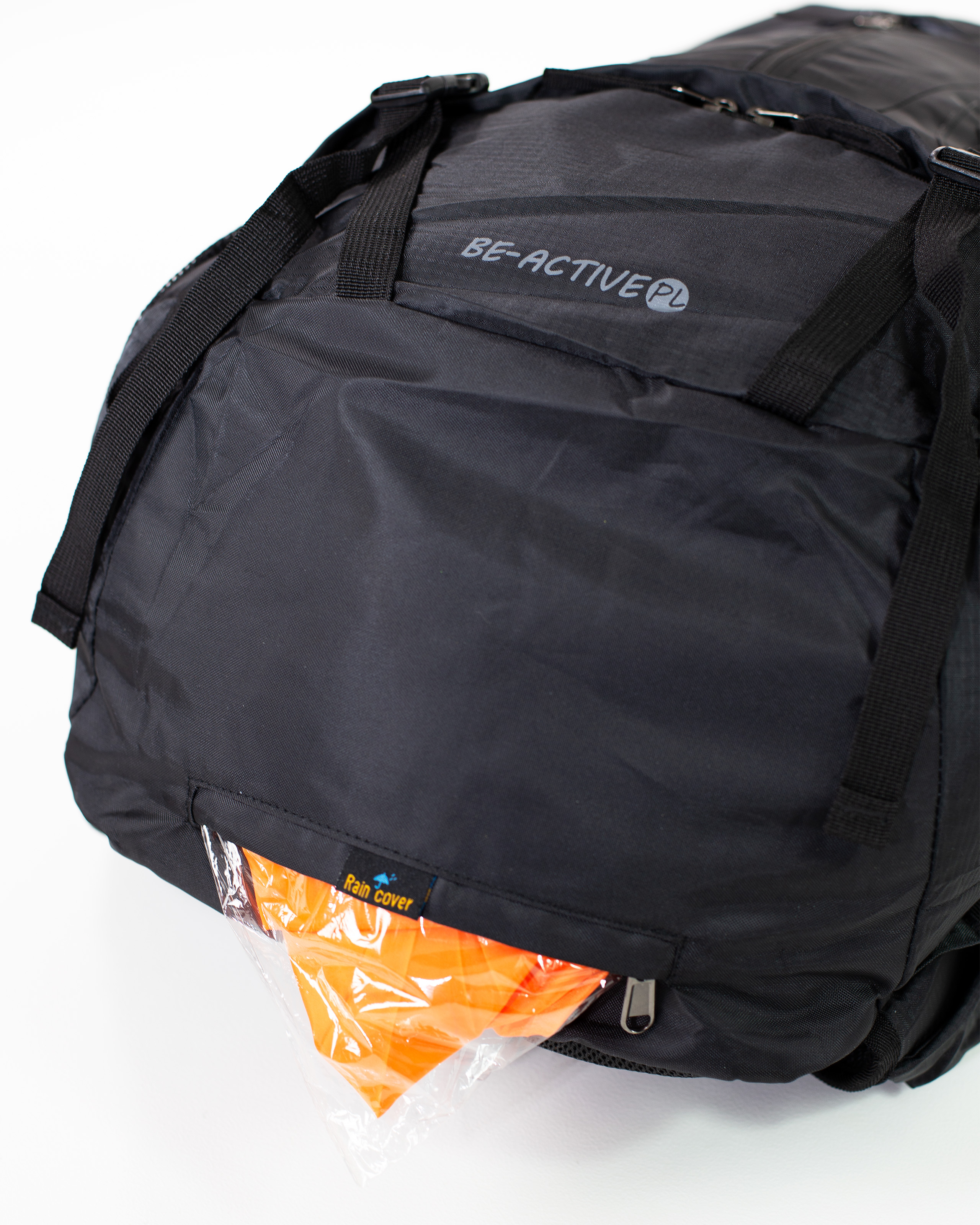 Plecak turystyczny górski trekkingowy Mnich 70 litrów czarny