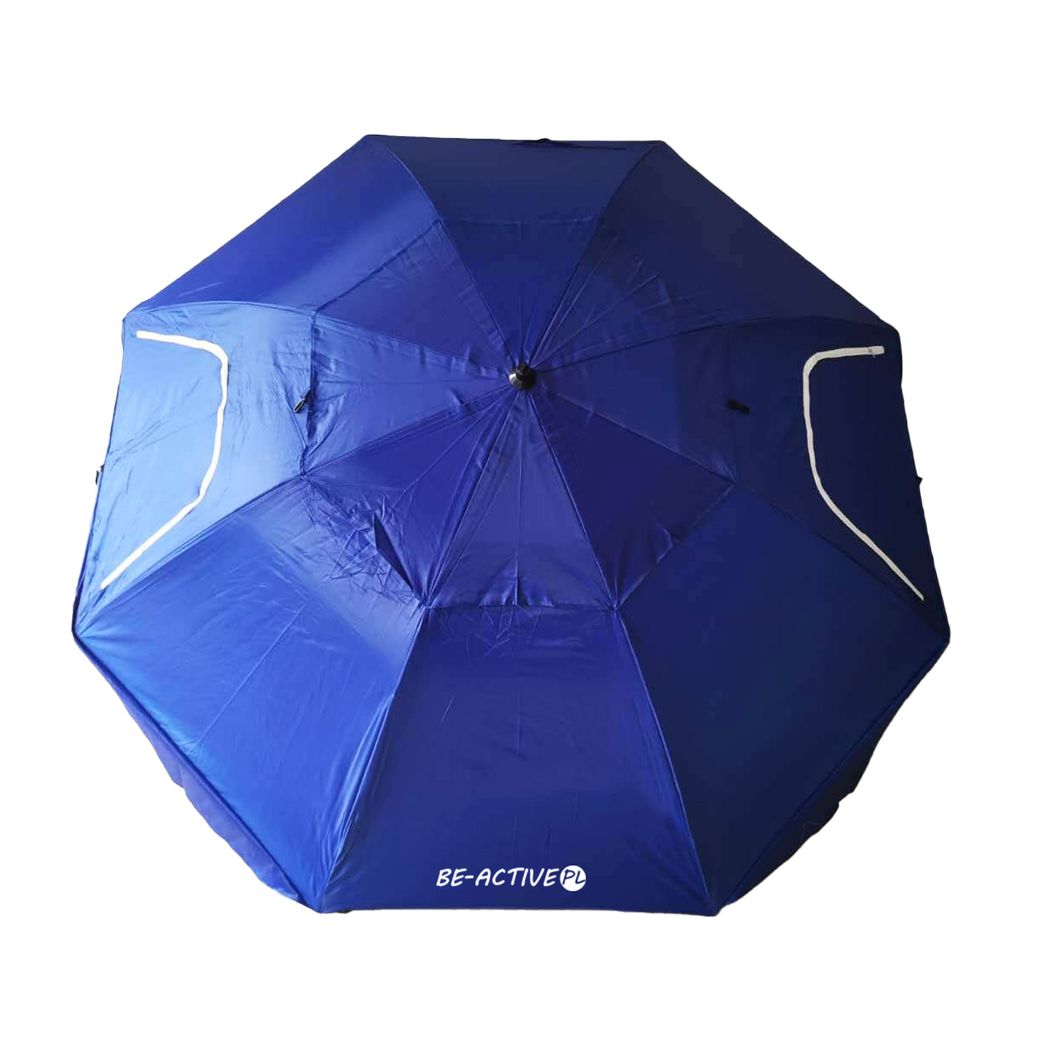 Parasol plażowy ogrodowy parawan namiot duży niebieski