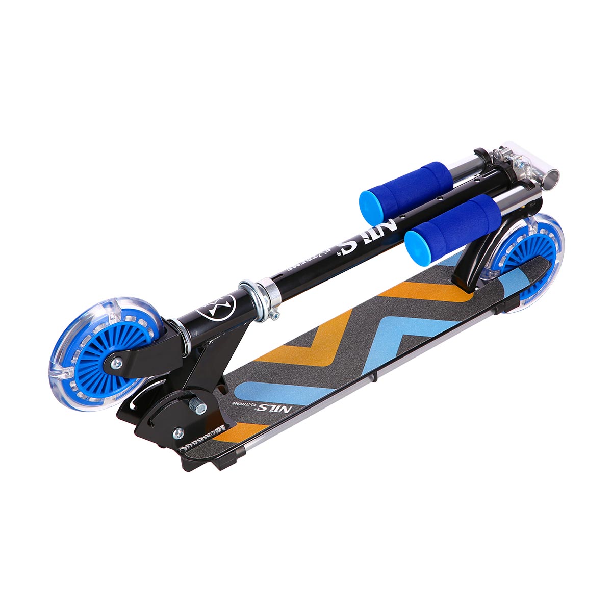 Hulajnoga dla dzieci HD025 led niebieska Nils Extreme