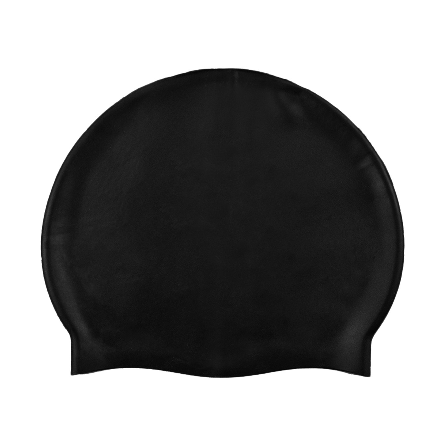 Czepek silikonowy na basen pływacki kąpielowy CP1 czarny