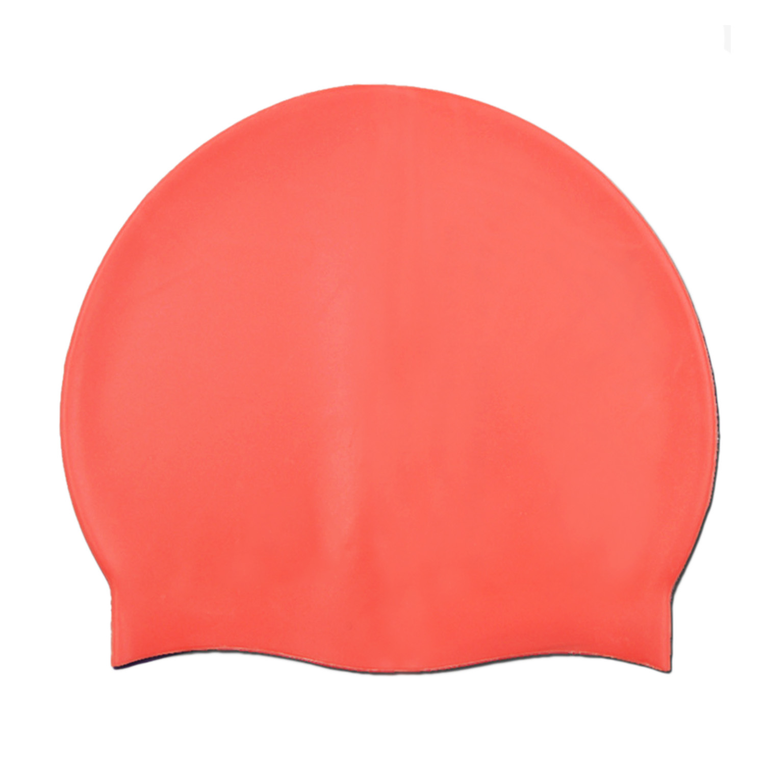 Czepek silikonowy na basen pływacki kąpielowy CP2 pomarańczowy