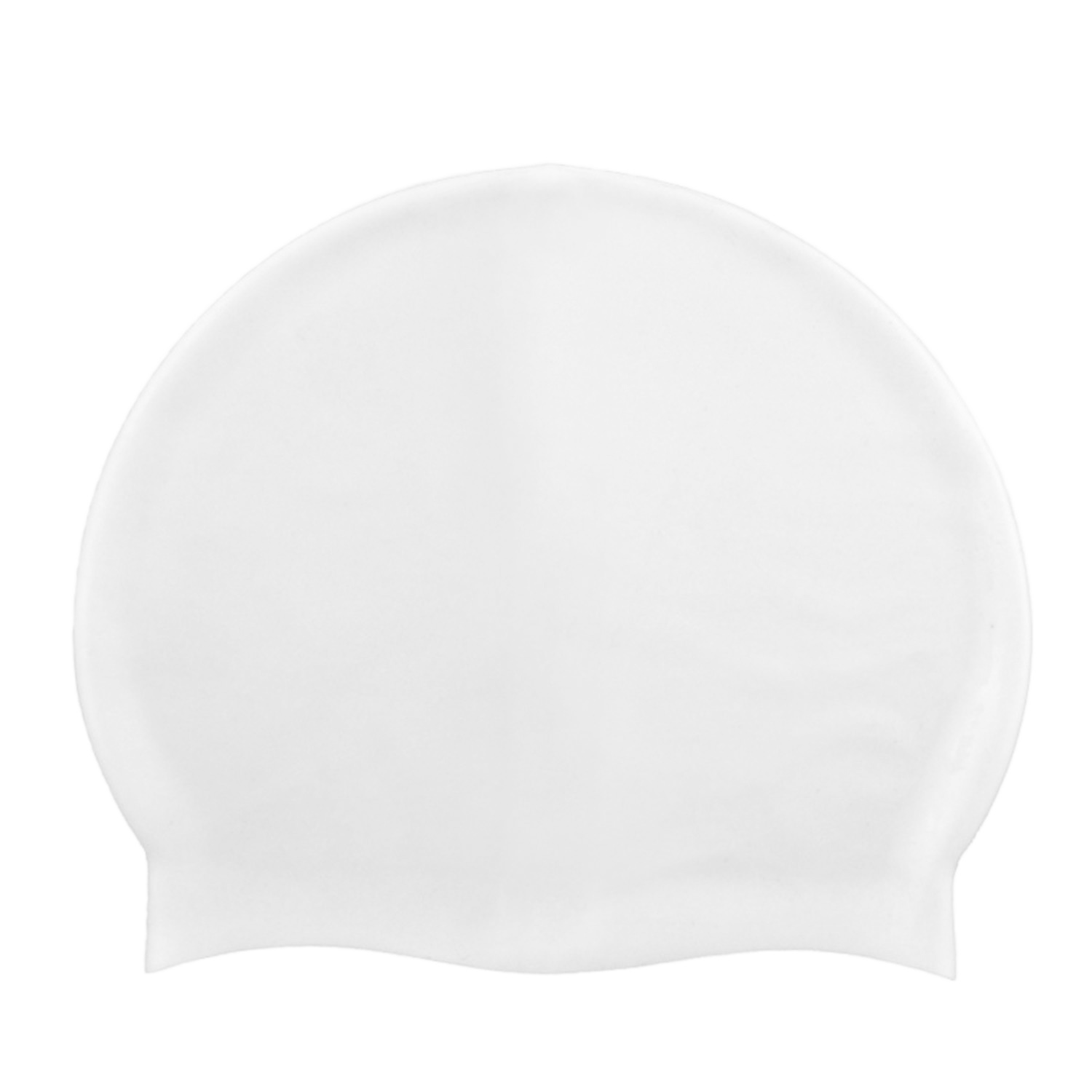 Czepek silikonowy na basen pływacki kąpielowy CP9 biały