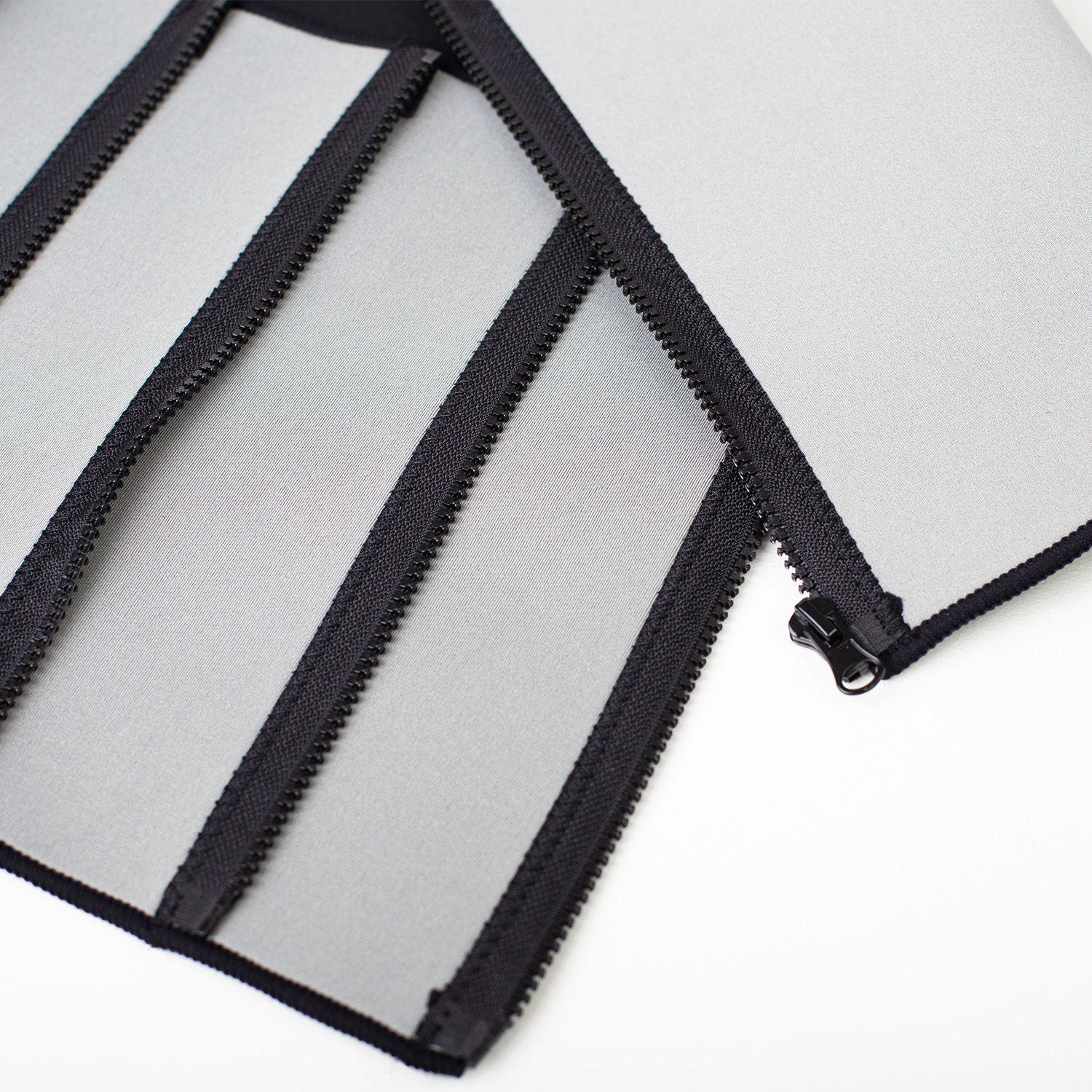 Pas wyszczuplający neoprenowy odchudzający brzuch Pretorians szary