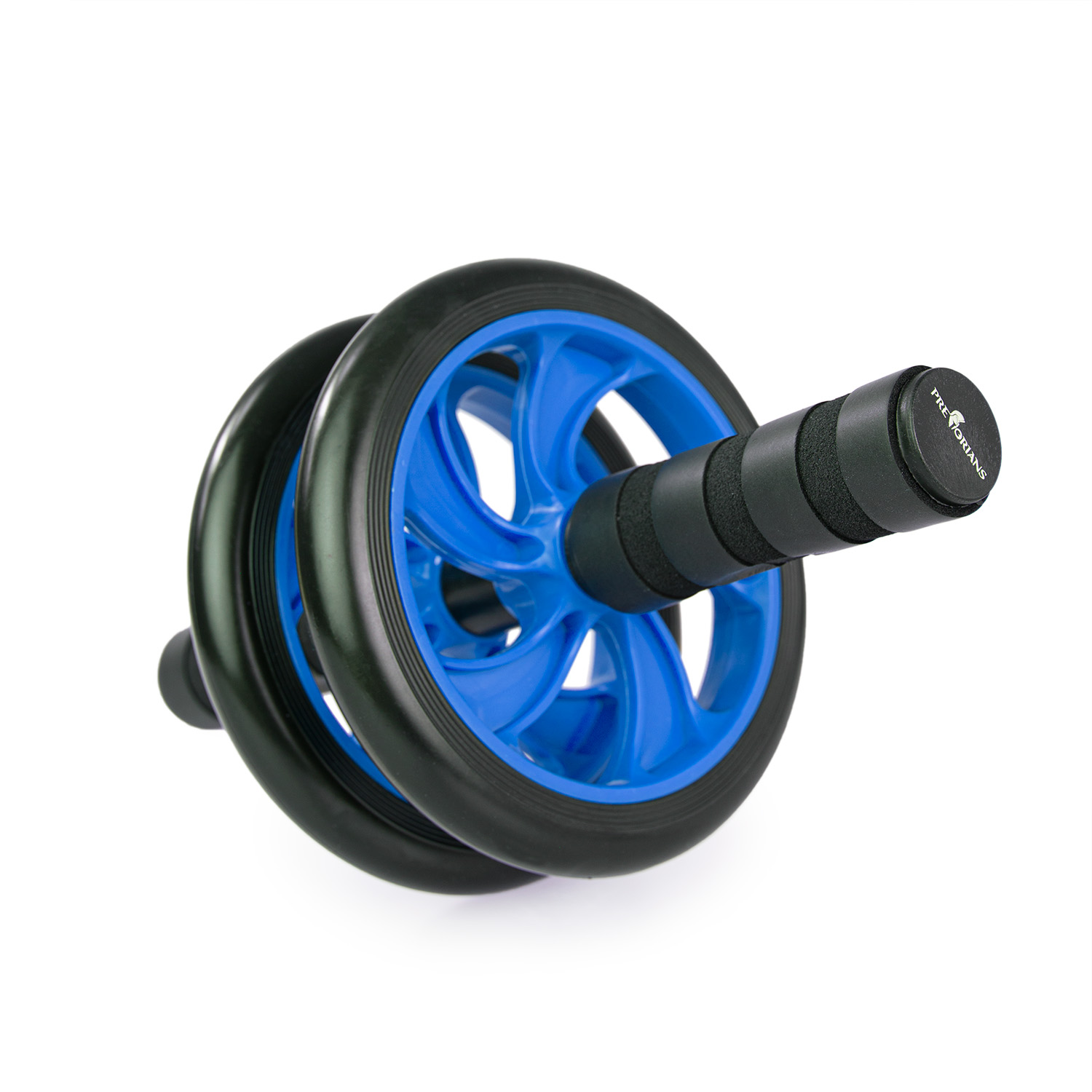 Kółko AB Wheel wałek do ćwiczeń mięśni brzucha podwójne z matą Pretorians