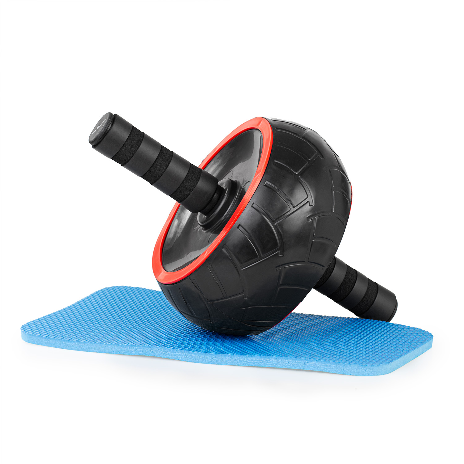 Kółko pojedyncze do ćwiczeń mięśni brzucha AB Roller z matą Pretorians