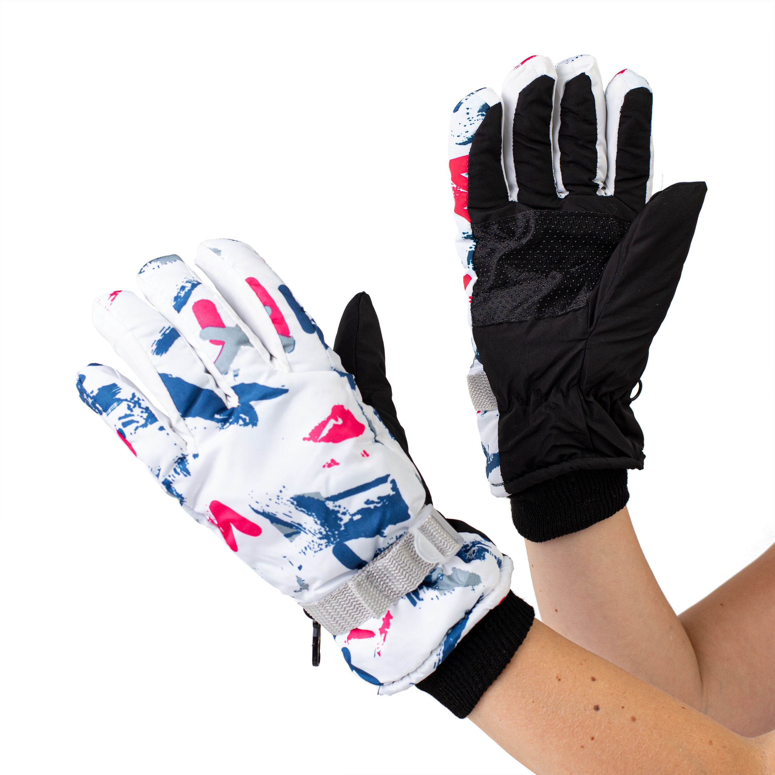 Rękawice narciarskie zimowe na deske narty rozmiar M dłoń 19 cm