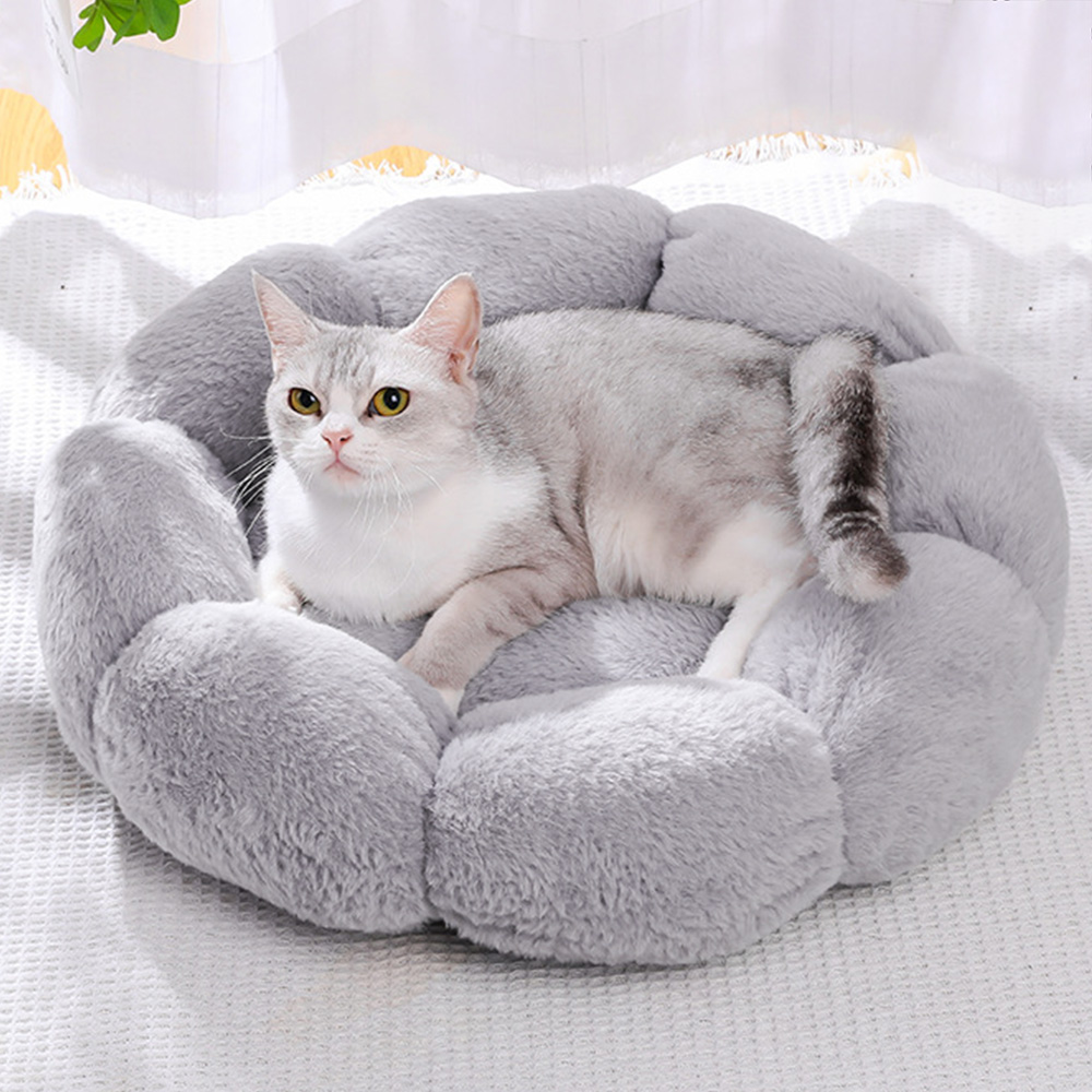 Pluszowe legowisko dla kota psa miękkie posłanie kojec
