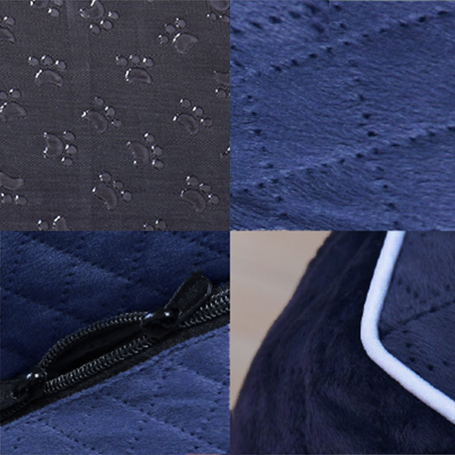 Legowisko posłanie dla psa z poduszką welurowe