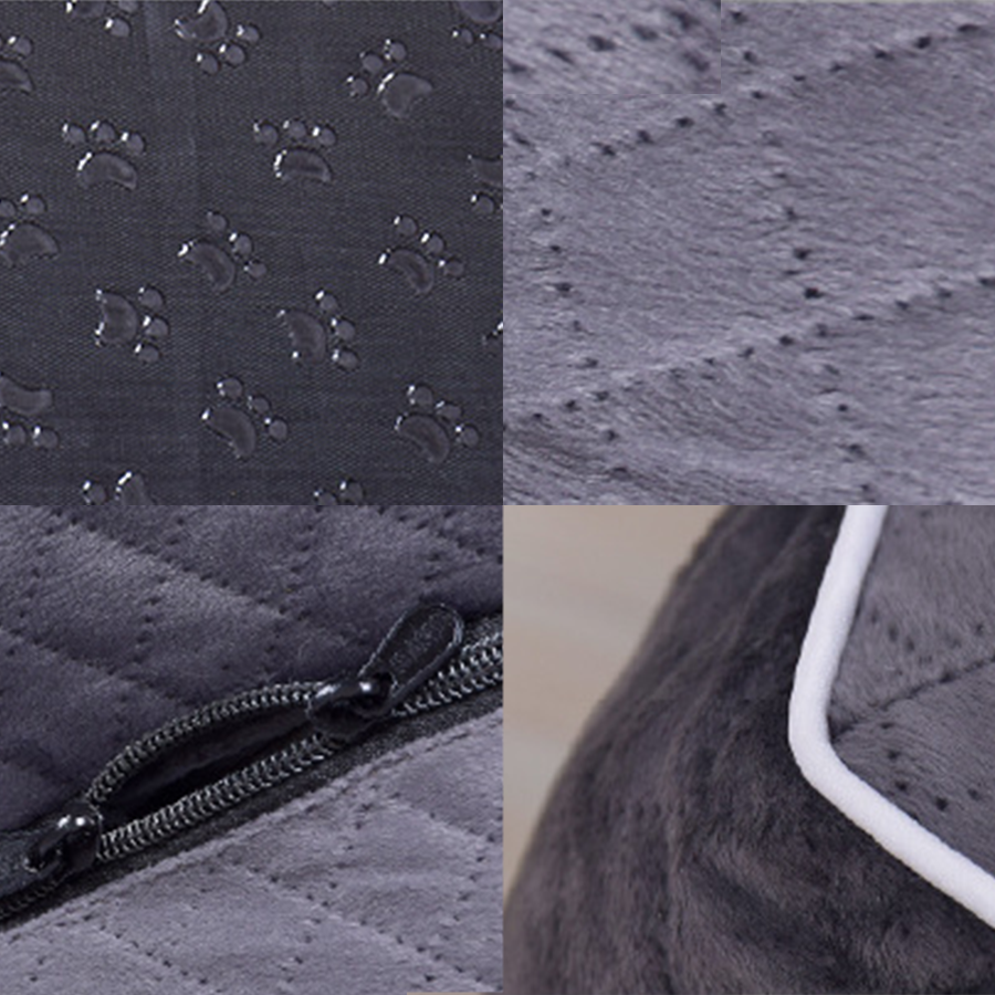 Legowisko posłanie dla psa z poduszką welurowe