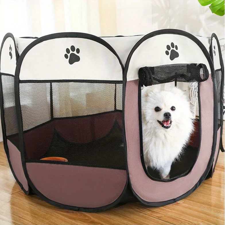 Duży składany kojec dla zwierząt legowisko namiot dla psa kota