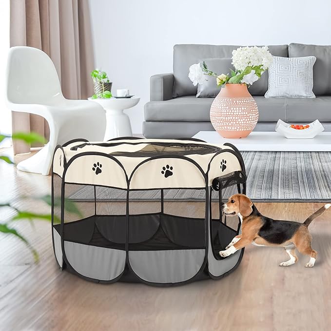 Duży składany kojec dla zwierząt legowisko namiot dla psa kota