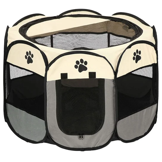 Duży składany kojec dla zwierząt legowisko namiot dla psa kota