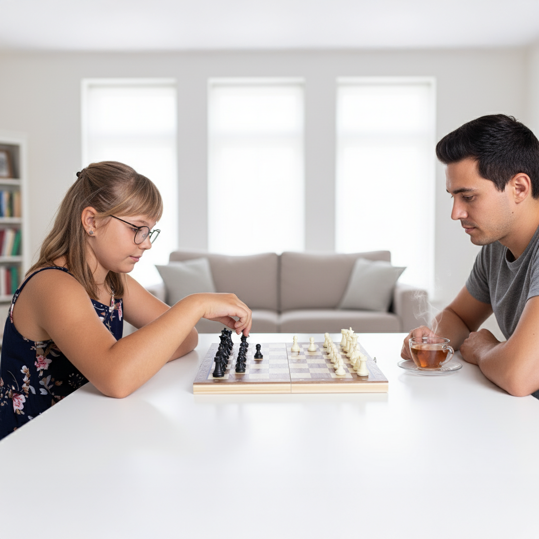 Gra 3w1 szachy warcaby backgammon magnetyczne drewniane