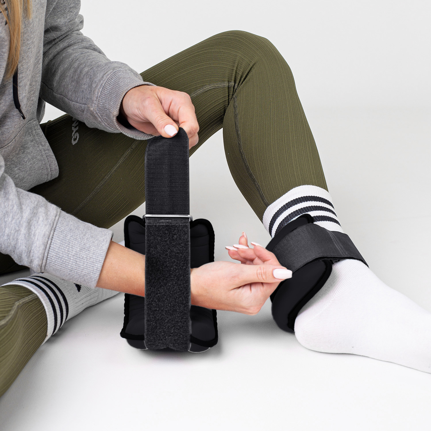 Obciążniki ciężarki na nogi kostki ręce nadgarstki 2x2kg Pretorians