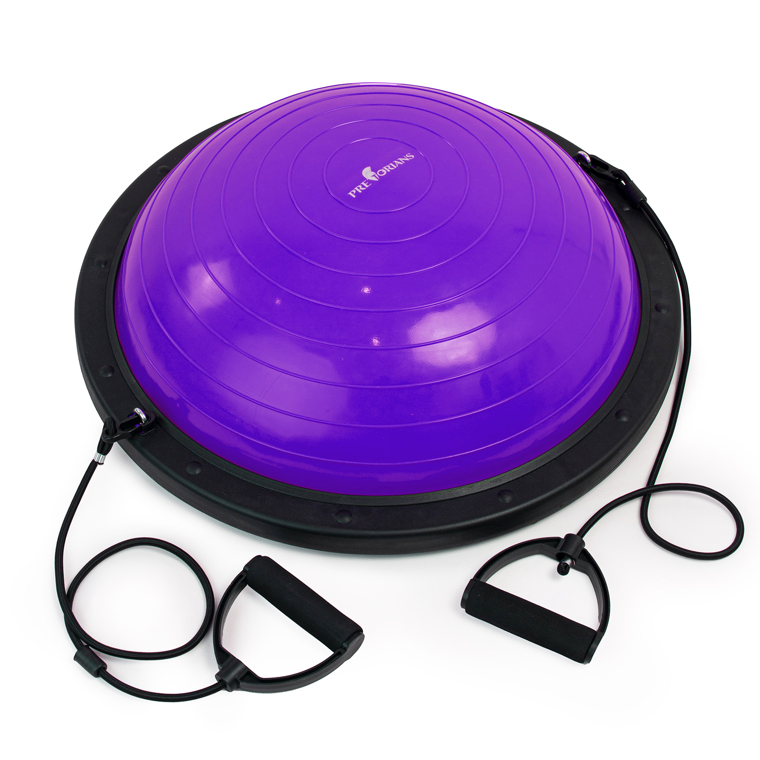 Platforma do balansowania fioletowa piłka do ćwiczeń trener równowagi ekspandery