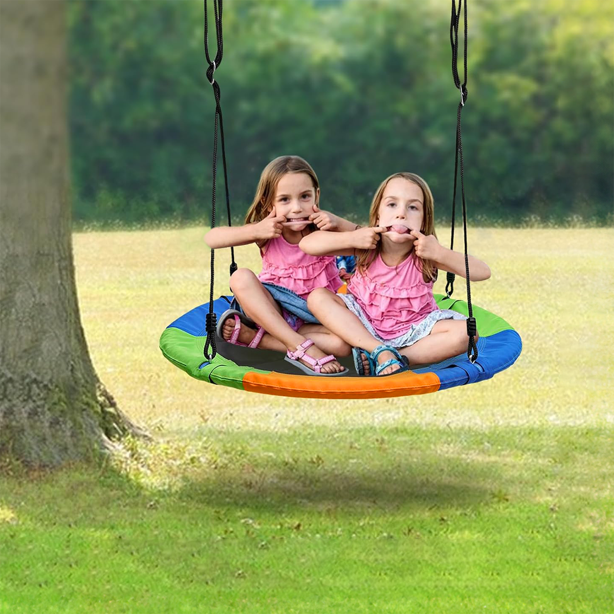 Huśtawka bocianie gniazdo BG100 3 kolory