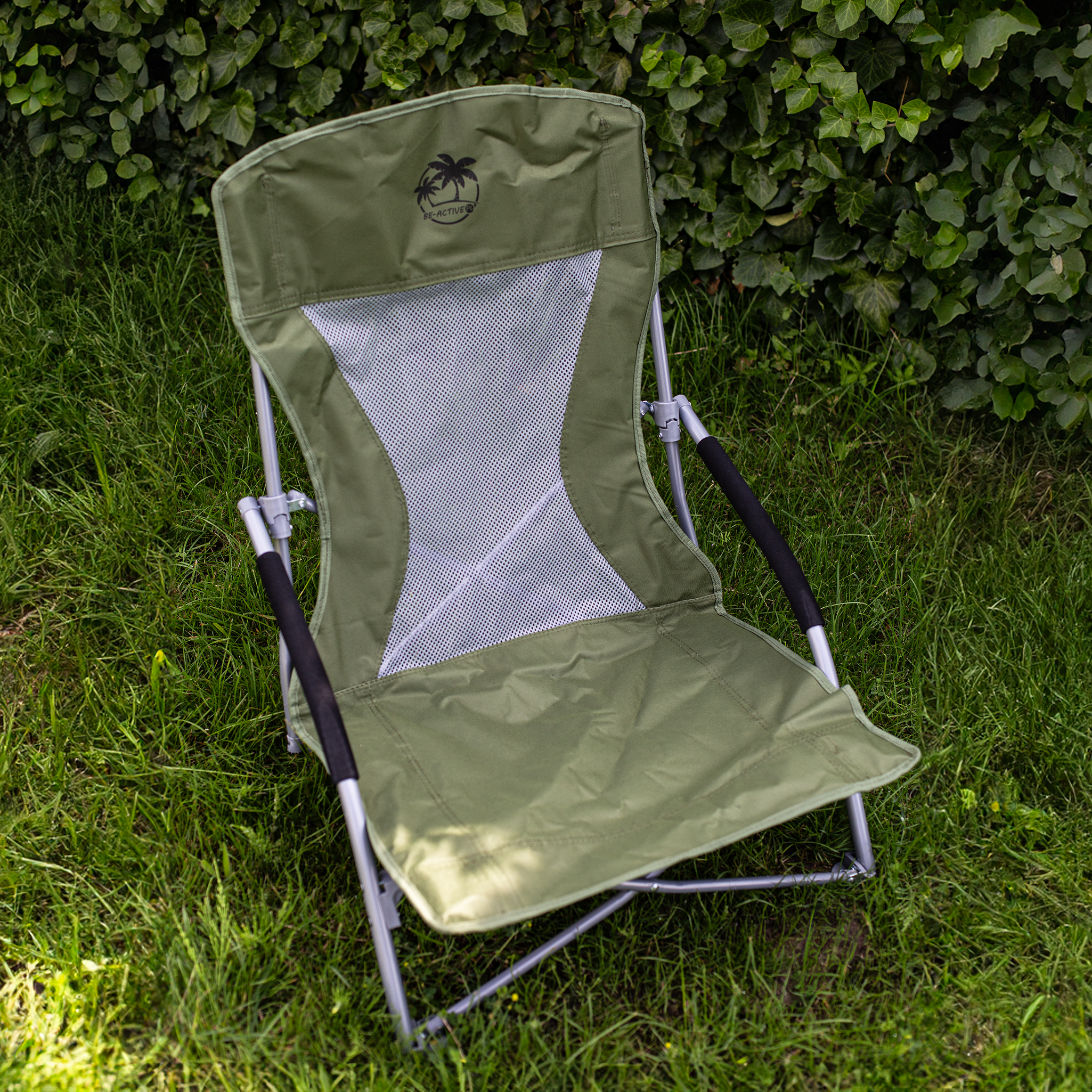 Krzesło turystyczne plażowe wędkarskie na kemping ryby rozkładane