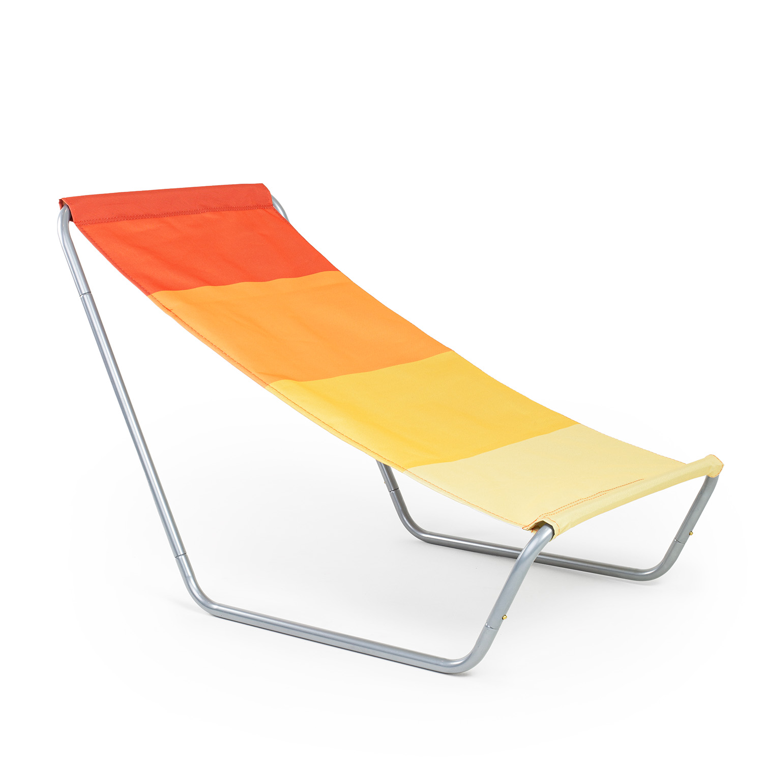 Leżak turystyczny plażowy ogrodowy składany + torba