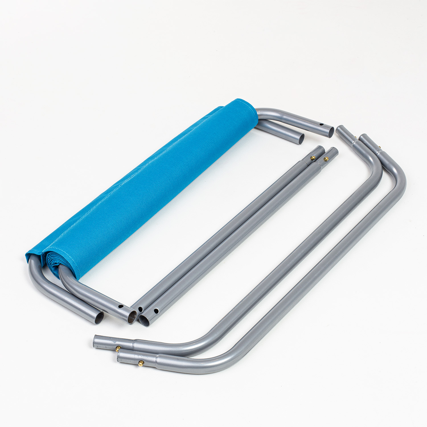 Leżak turystyczny plażowy ogrodowy składany + torba