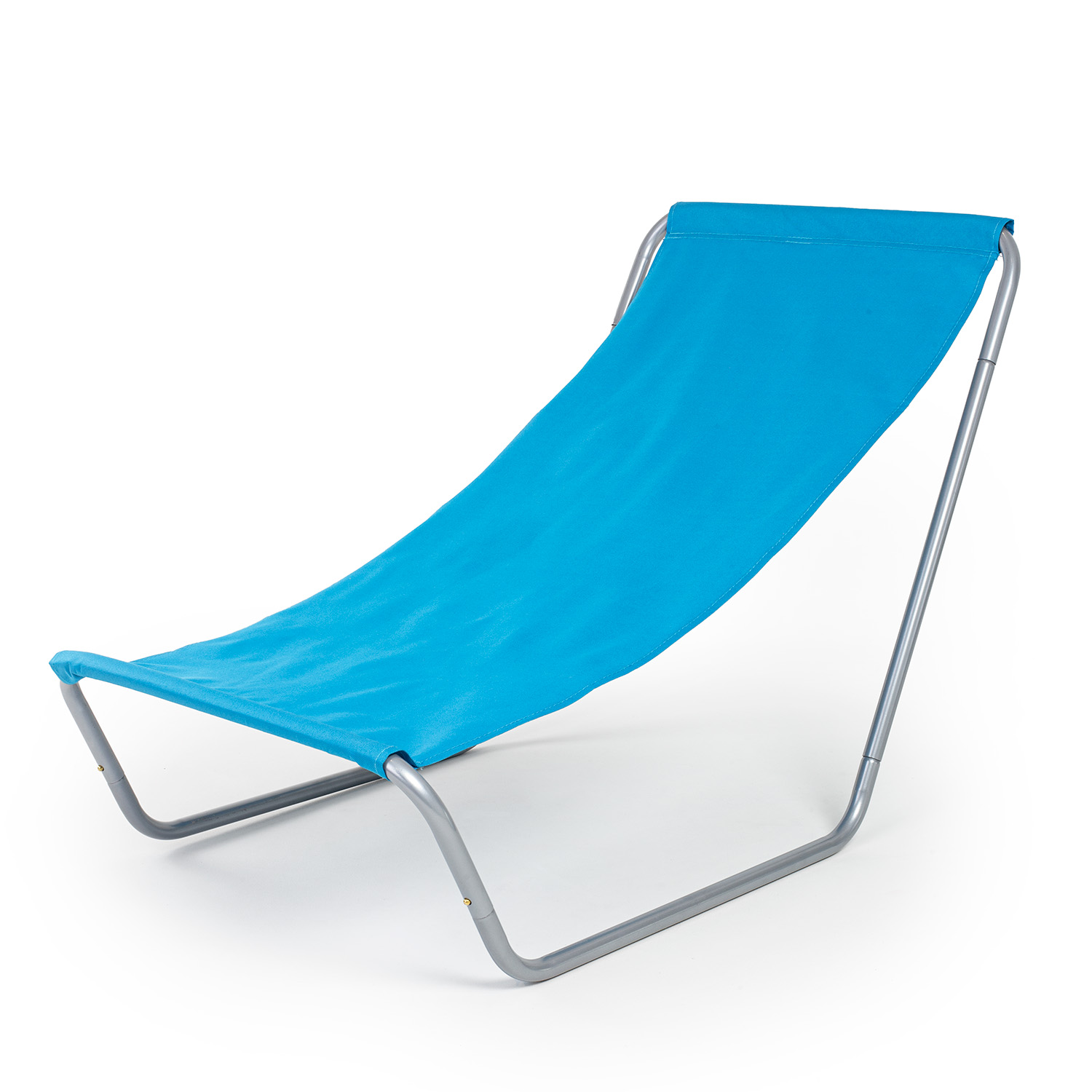 Leżak turystyczny plażowy ogrodowy składany + torba