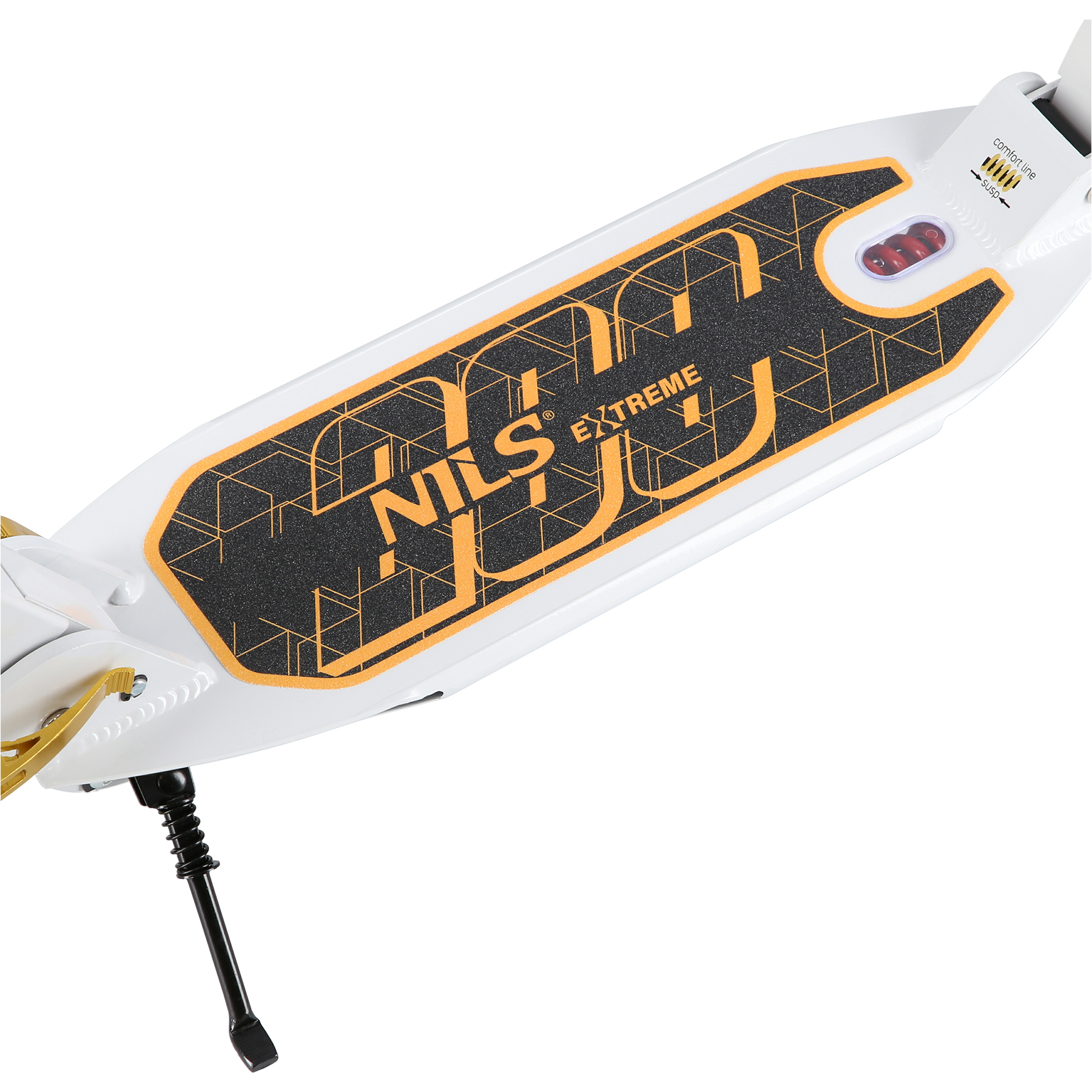 Hulajnoga duża składana HM209T white-gold Nils Extreme